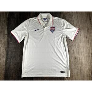 Nike USA Soccer 2014 World Cup Nike Home Jersey Dri-Fit Shirt Large